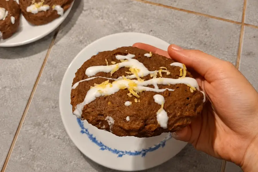 Cookies de Chocolate y Limón Sin Gluten